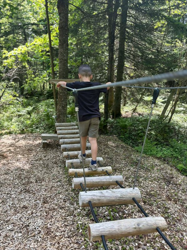 Parc des Chutes - Parcours d'hébertisme