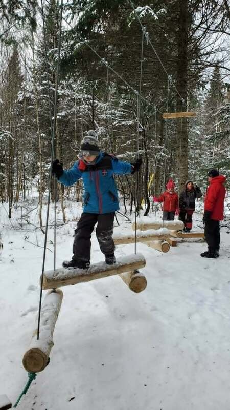 Parc des Chutes - Parcours d'hébertisme