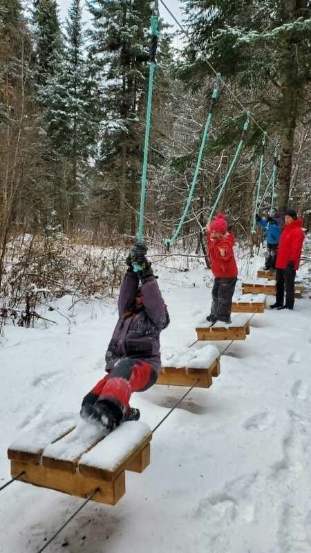 Parc des Chutes - Parcours d'hébertisme
