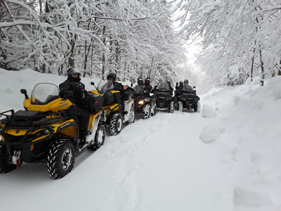 Sentier de VTT à Sacré-Cœur-de-Jésus