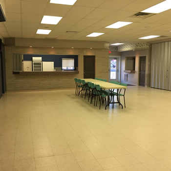 Salle disponible en location